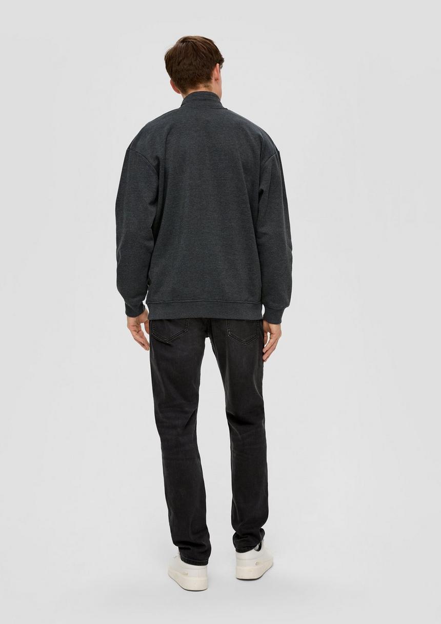 S.Oliver Sweatshirt Mit Troyer-Kragen