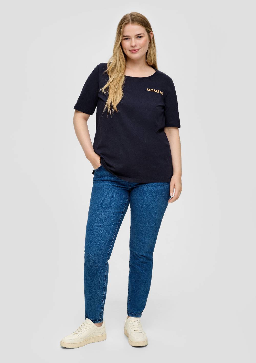 S.Oliver T-Shirt Aus Baumwolle