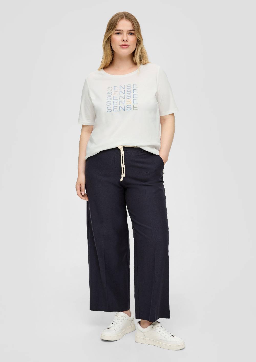 S.Oliver T-Shirt Aus Baumwolle