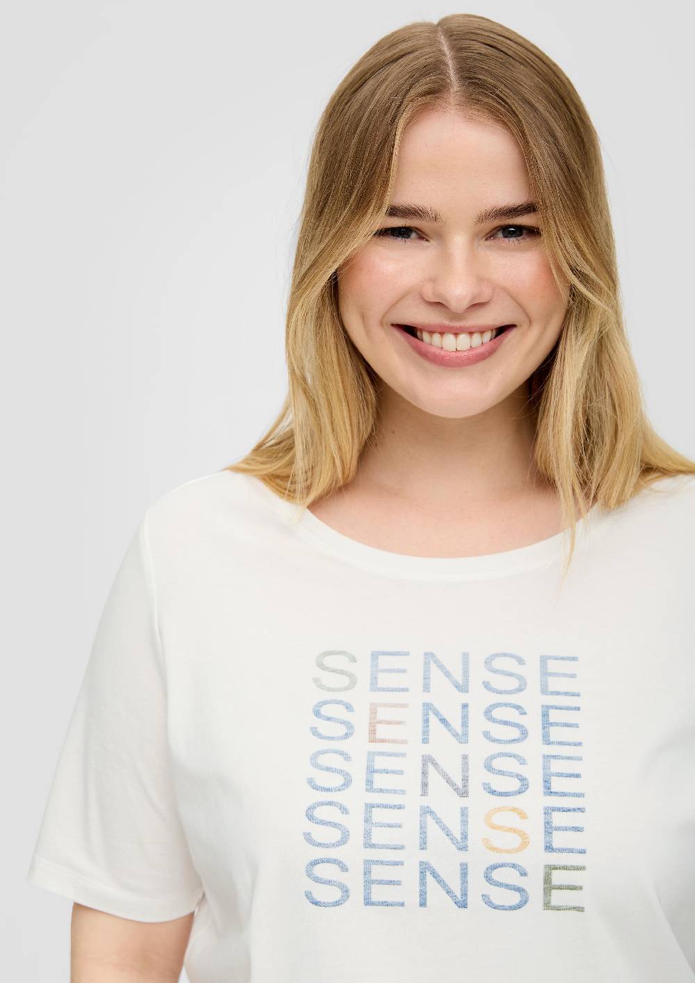 S.Oliver T-Shirt Aus Baumwolle