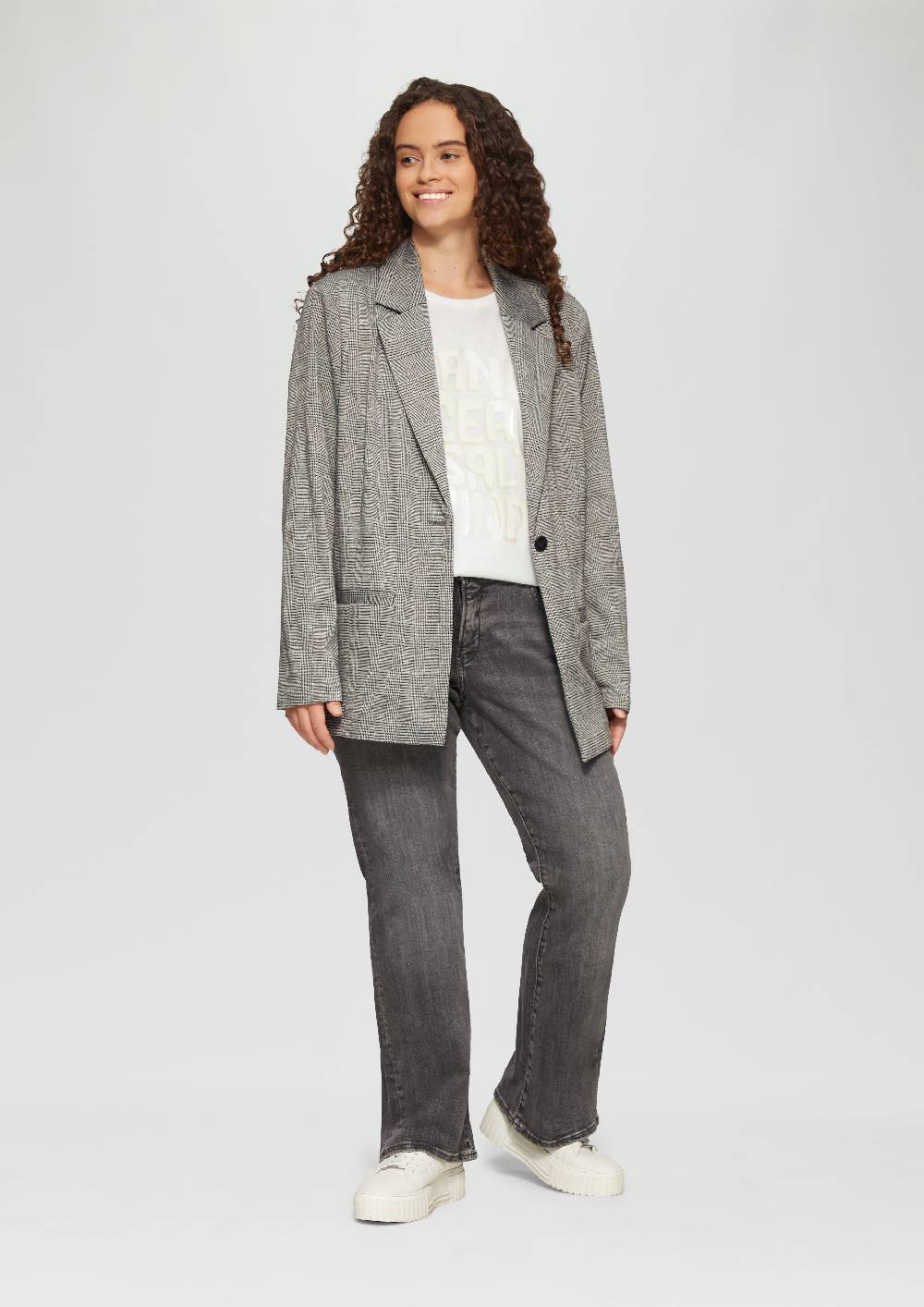 S.Oliver T-Shirt Aus Baumwolle Mit Front-Print