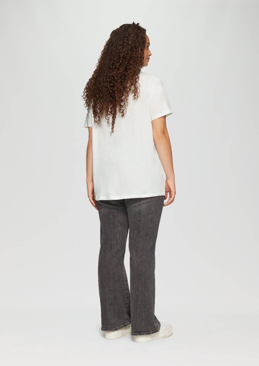 S.Oliver T-Shirt Aus Baumwolle Mit Front-Print