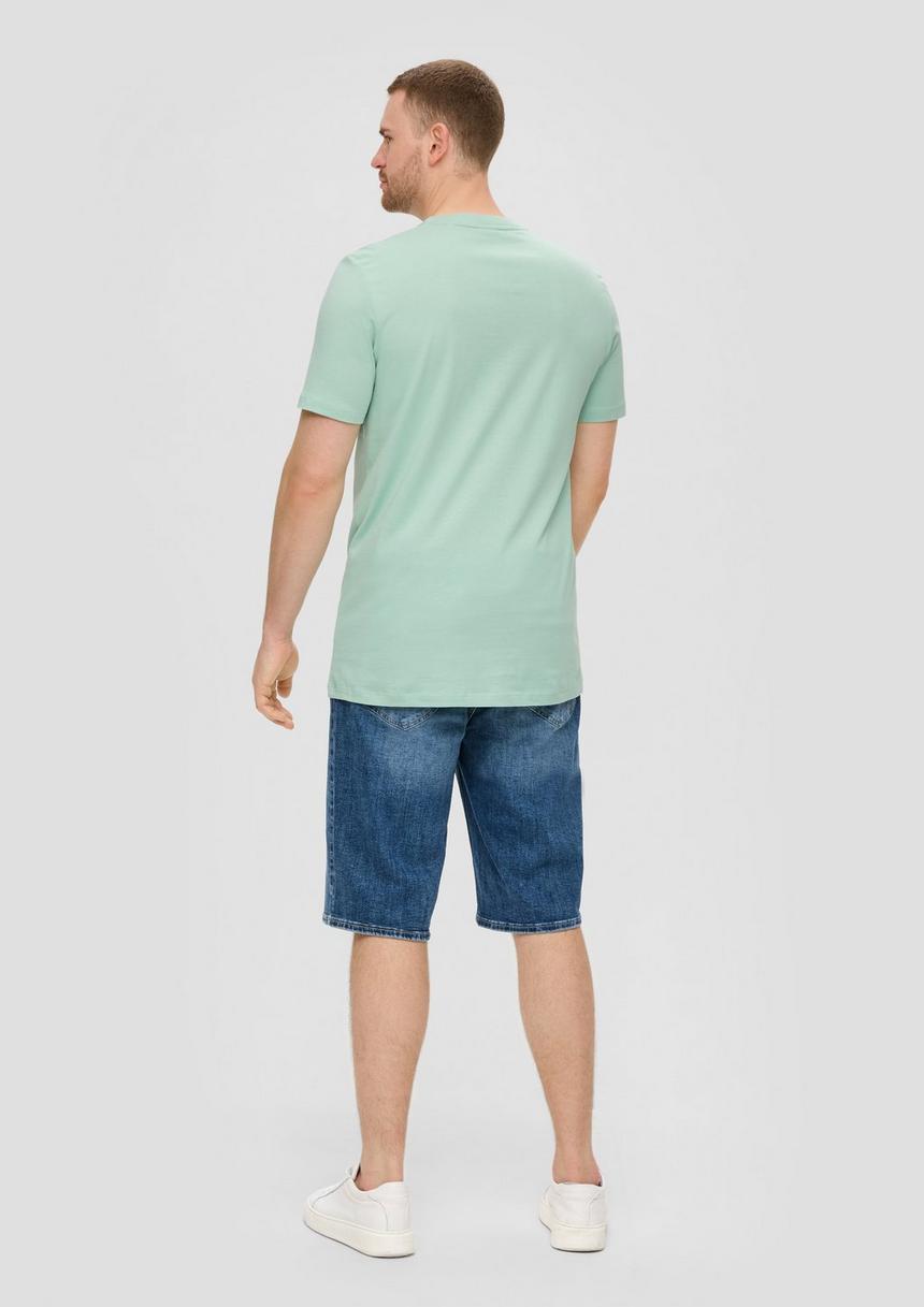 S.Oliver T-Shirt Aus Baumwolle Mit Frontprint
