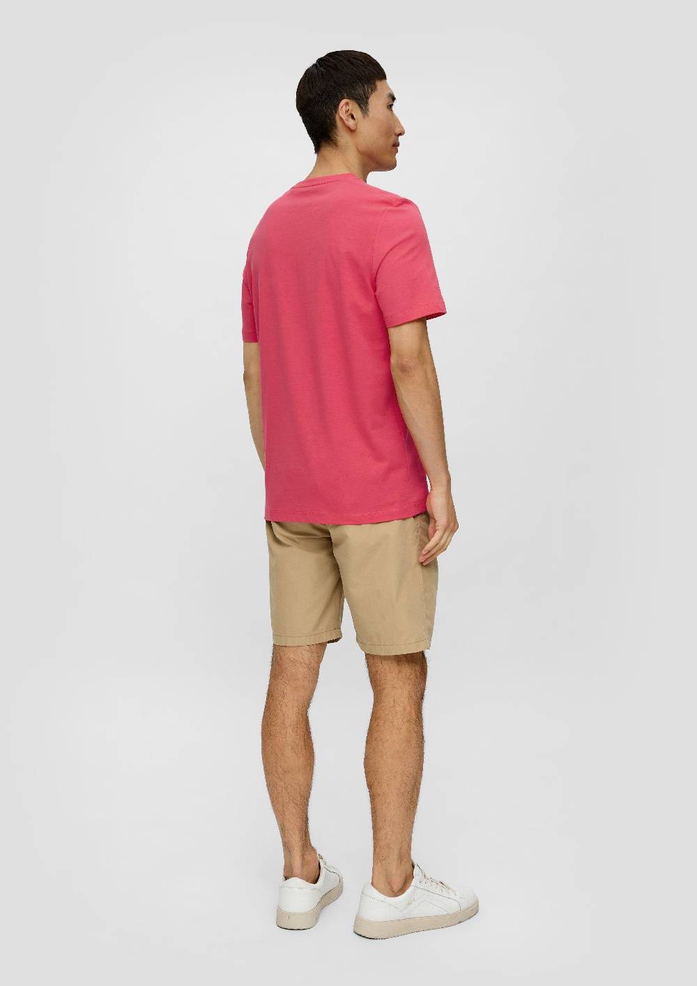 S.Oliver T-Shirt Aus Baumwolle Mit Label-Print