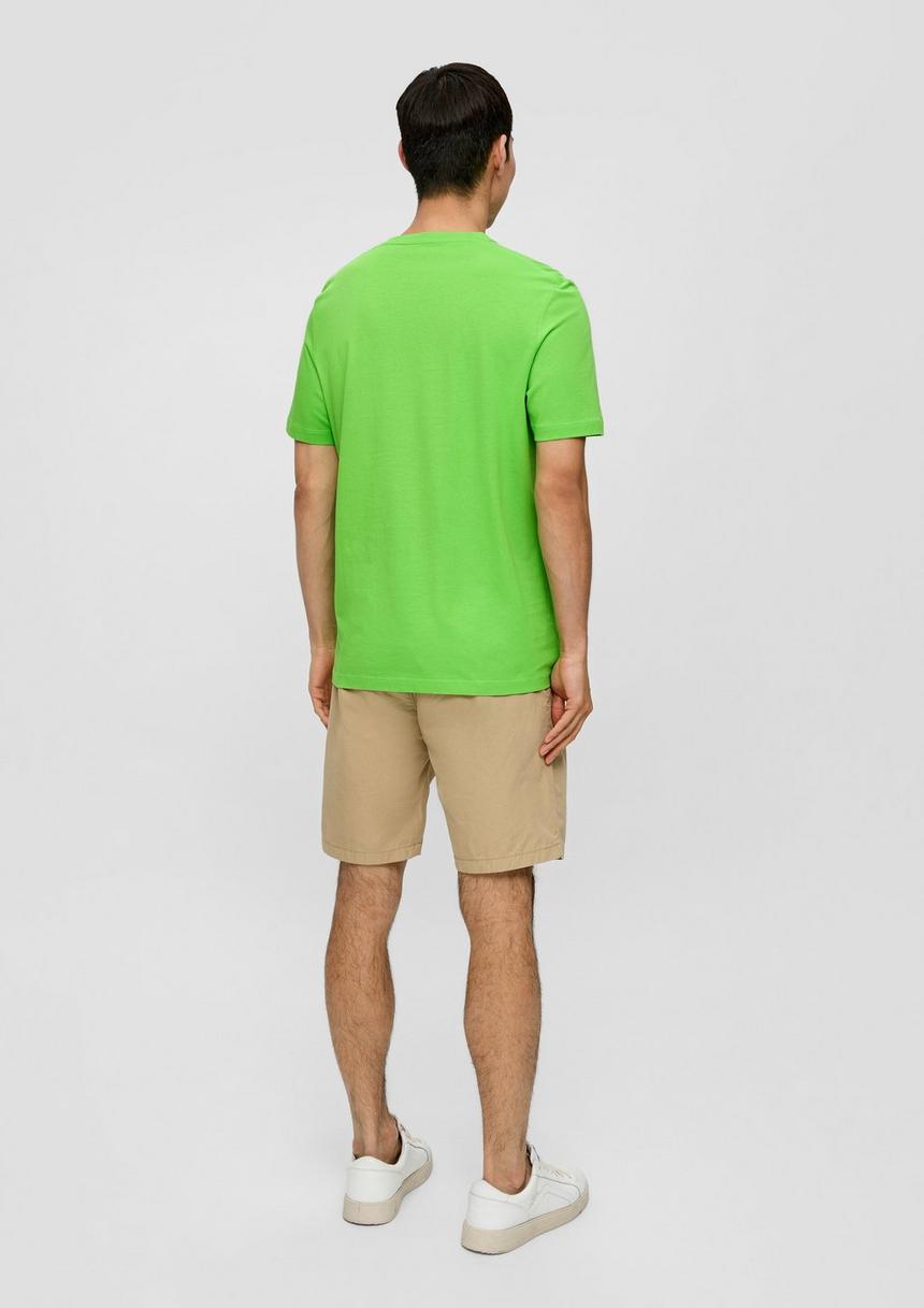 S.Oliver T-Shirt Aus Baumwolle Mit Label-Print