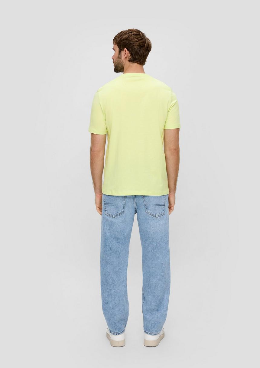 S.Oliver T-Shirt Aus Baumwolle Mit Label-Print