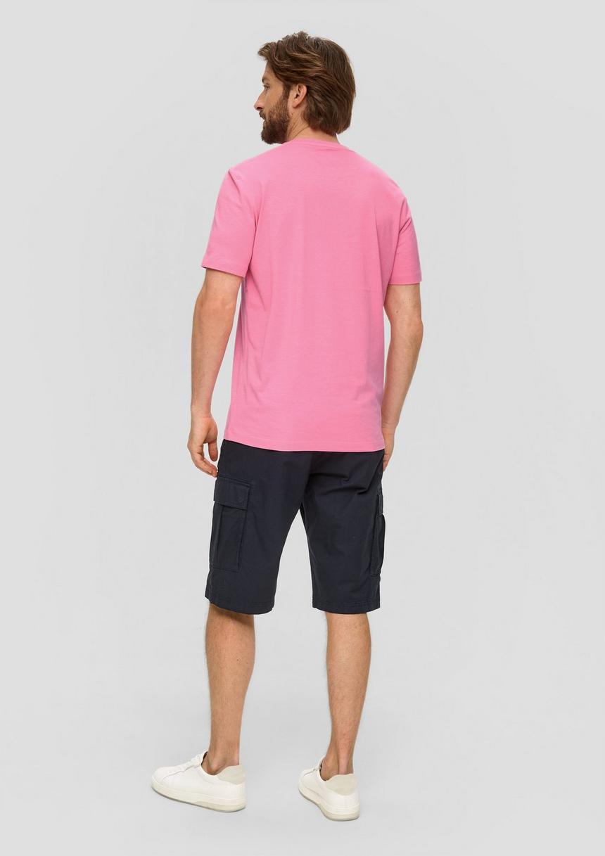 S.Oliver T-Shirt Aus Baumwolle Mit Label-Print