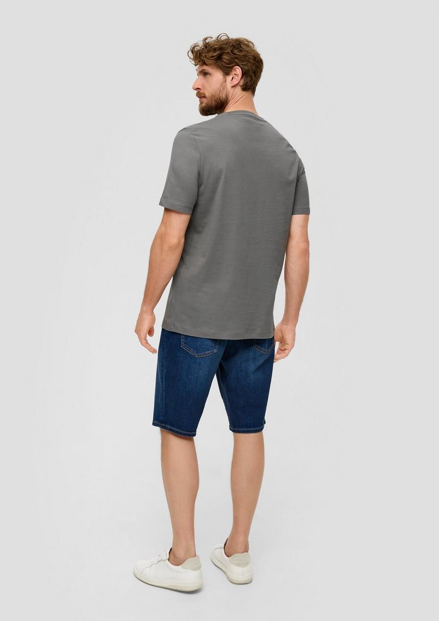 S.Oliver T-Shirt Aus Baumwolle Mit Label-Print