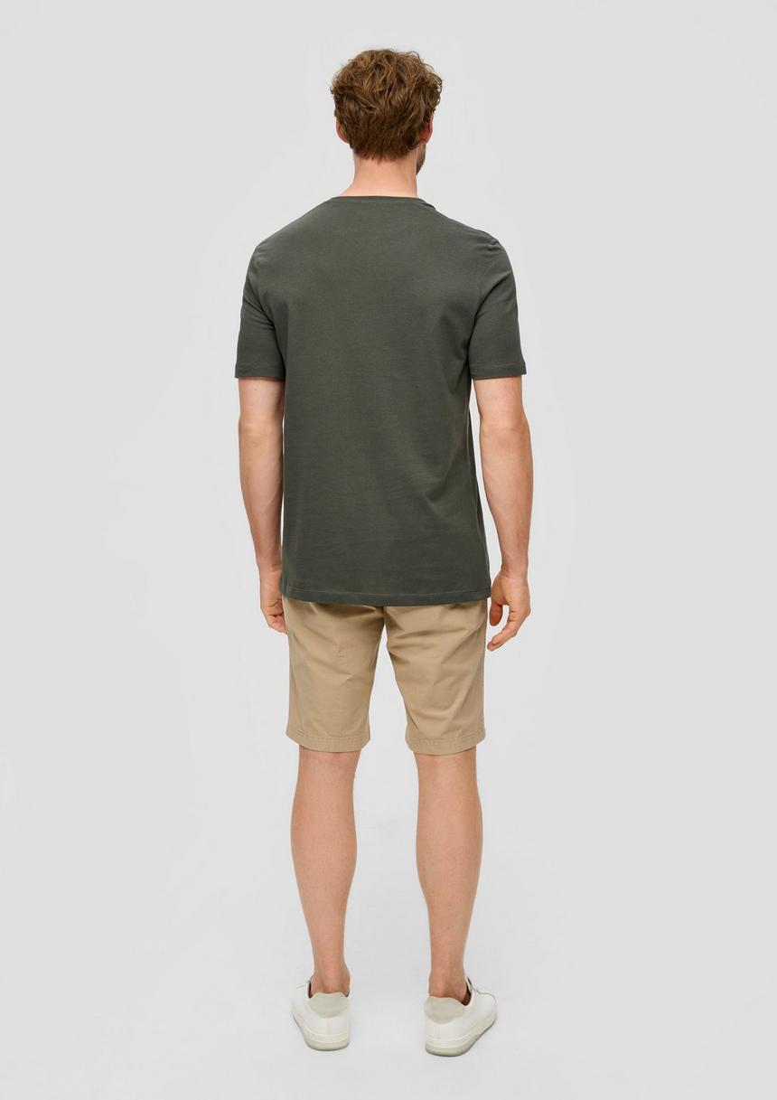 S.Oliver T-Shirt Aus Baumwolle Mit Label-Print