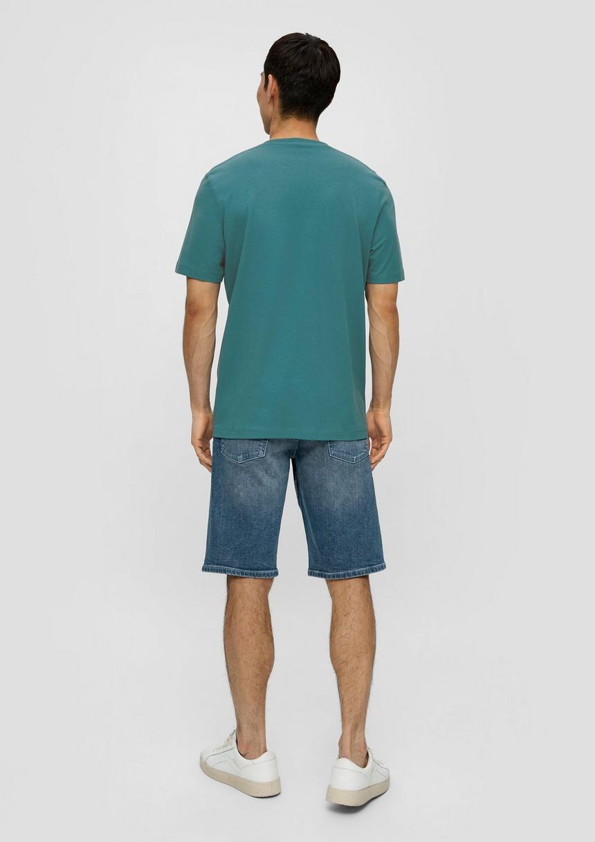 S.Oliver T-Shirt Aus Baumwolle Mit Label-Print