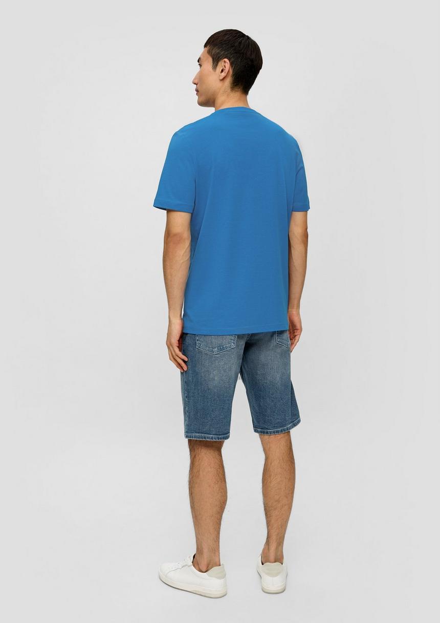 S.Oliver T-Shirt Aus Baumwolle Mit Label-Print