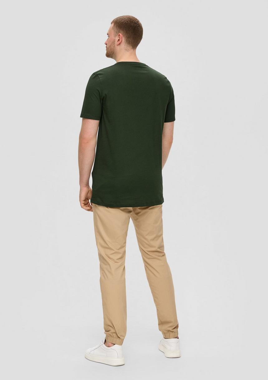 S.Oliver T-Shirt Aus Baumwolle Mit Logo-Print