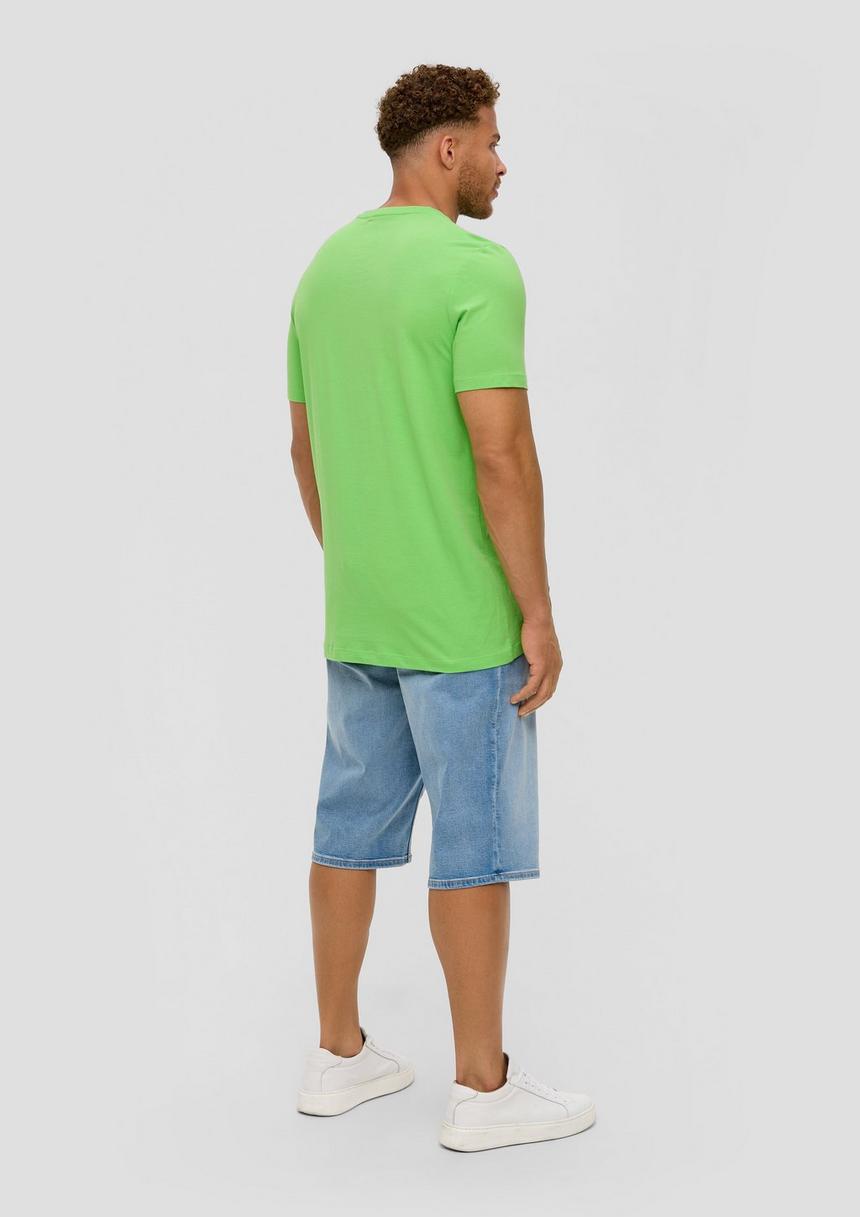 S.Oliver T-Shirt Aus Baumwolle Mit Logo-Print