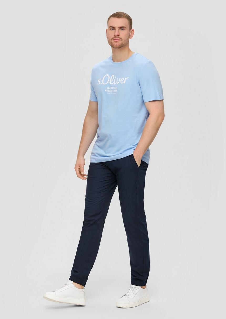S.Oliver T-Shirt Aus Baumwolle Mit Logo-Print