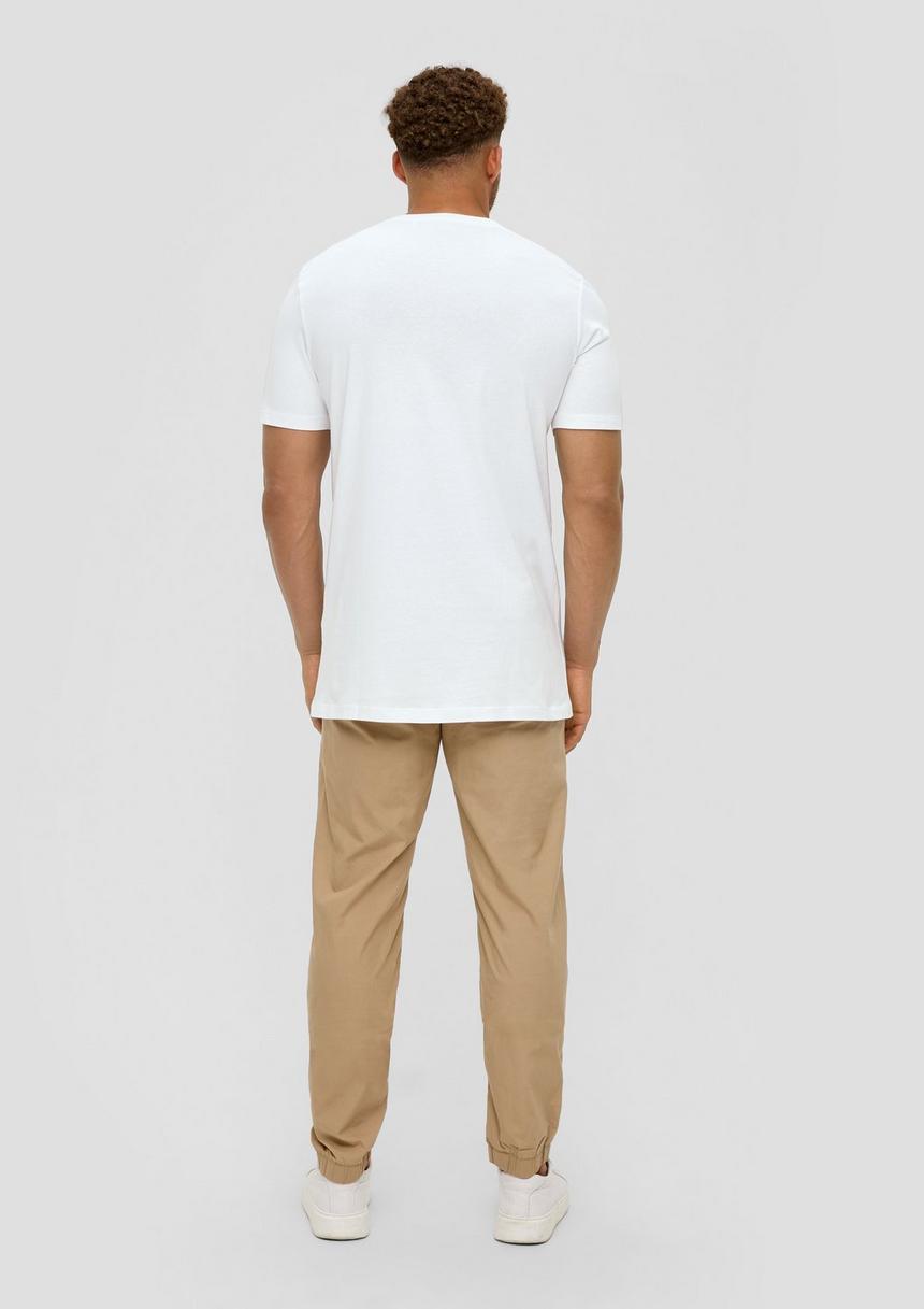 S.Oliver T-Shirt Aus Baumwolle Mit Logo-Print
