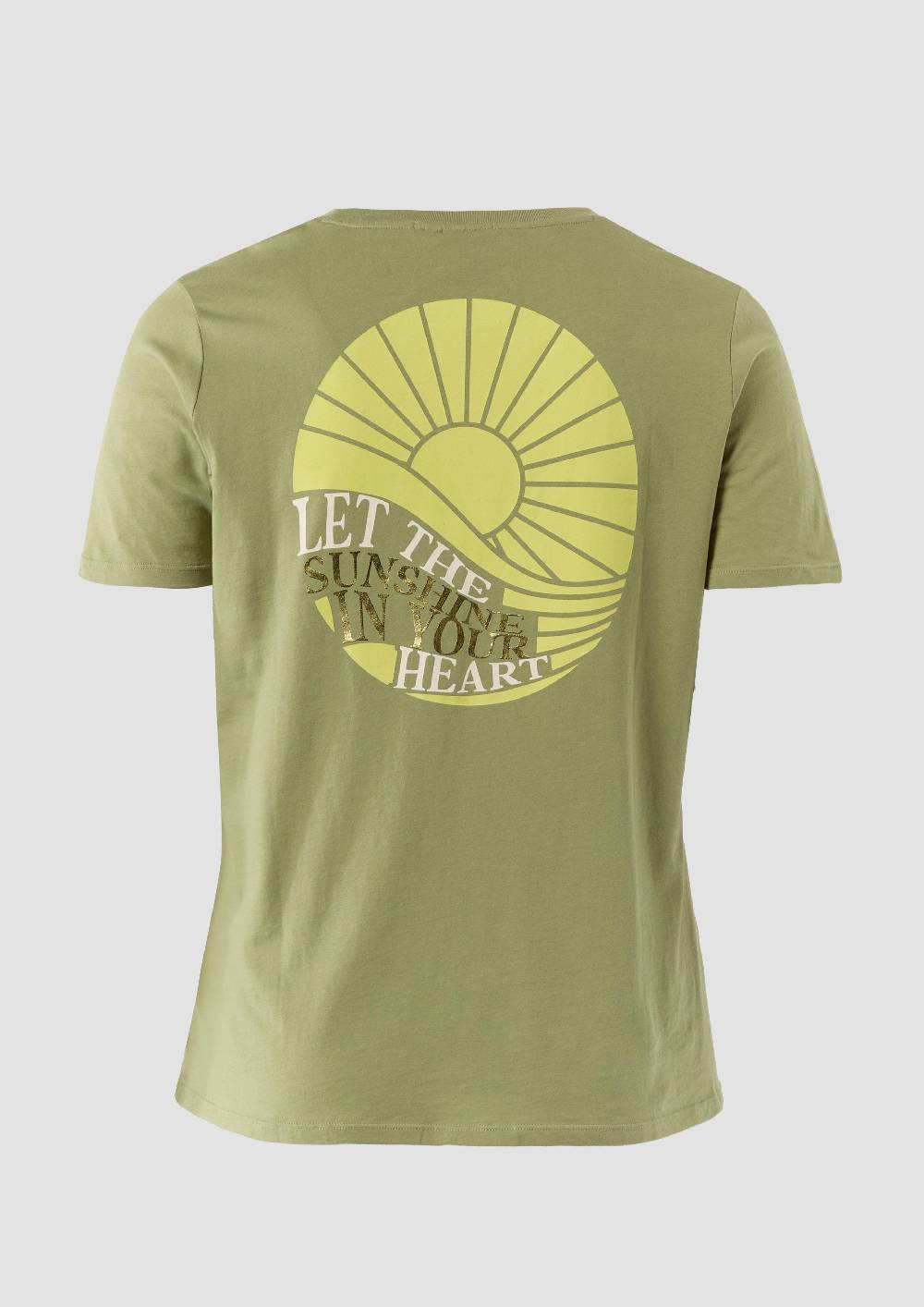 S.Oliver T-Shirt Aus Baumwolle Mit Print-Detail