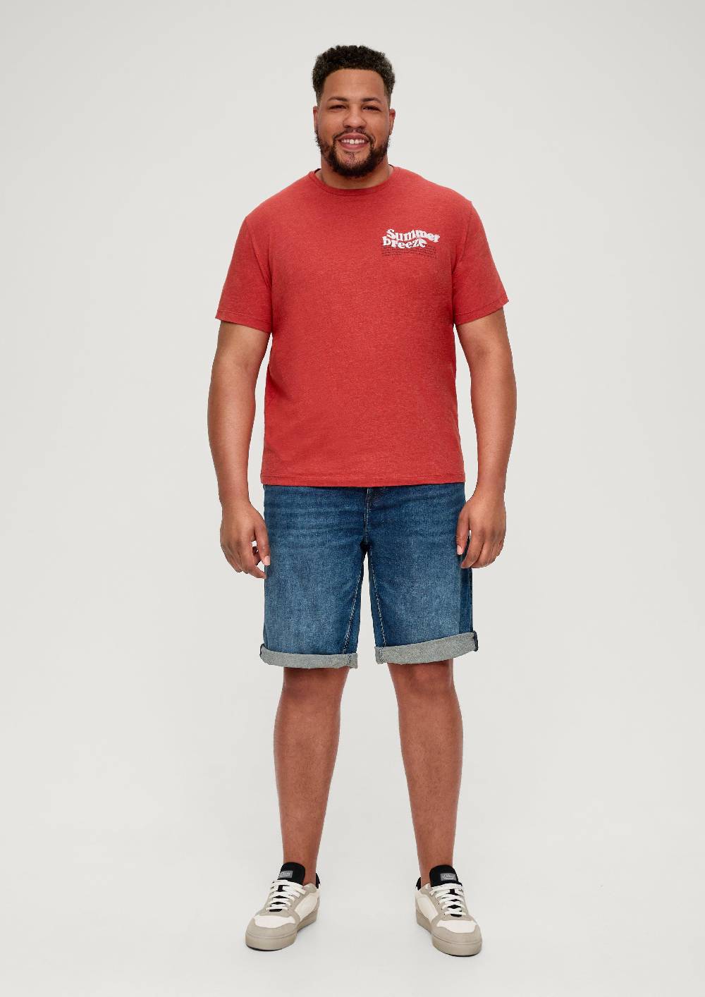 S.Oliver T-Shirt Aus Baumwollmix