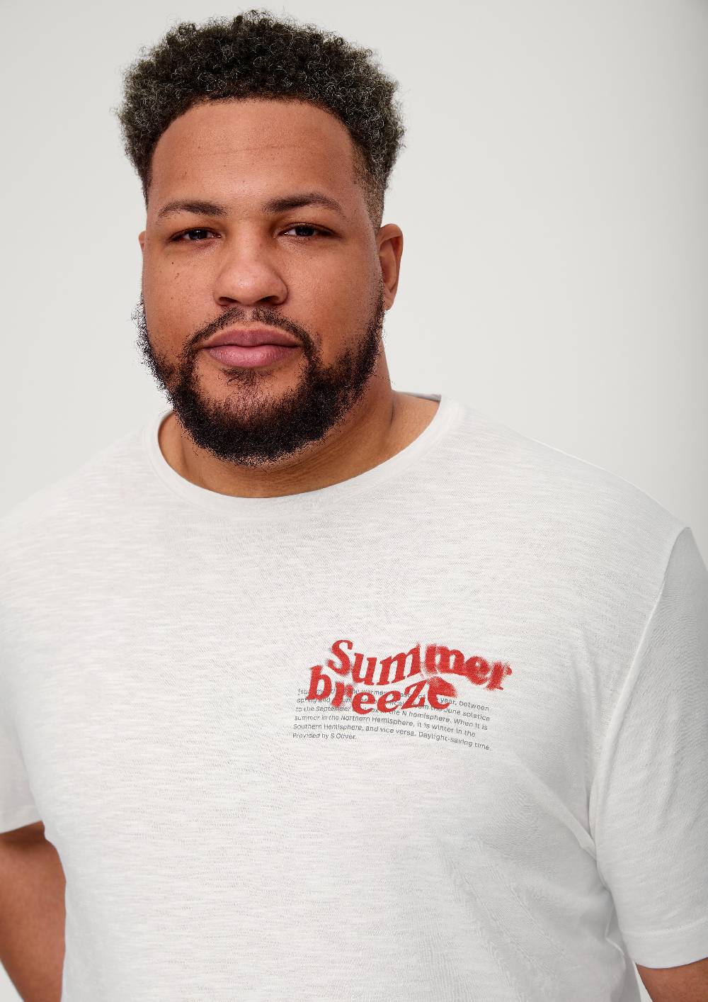 S.Oliver T-Shirt Aus Baumwollmix