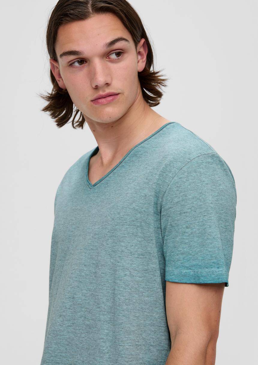 S.Oliver T-Shirt Aus Baumwollmix
