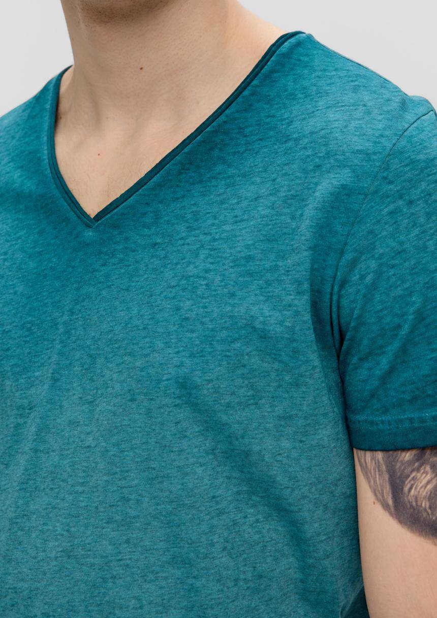 S.Oliver T-Shirt Aus Baumwollmix