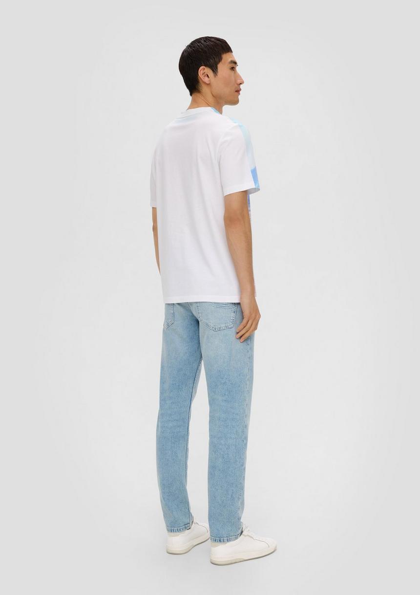 S.Oliver T-Shirt Aus Baumwollmix Mit Fotoprint