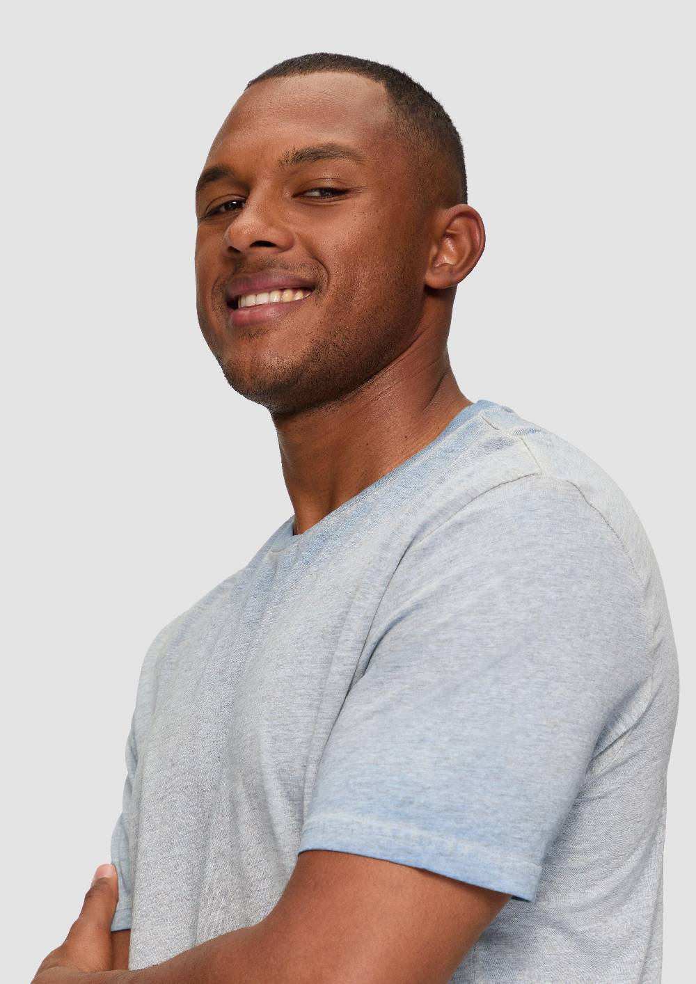 S.Oliver T-Shirt Aus Baumwollmix Mit Wascheffekt