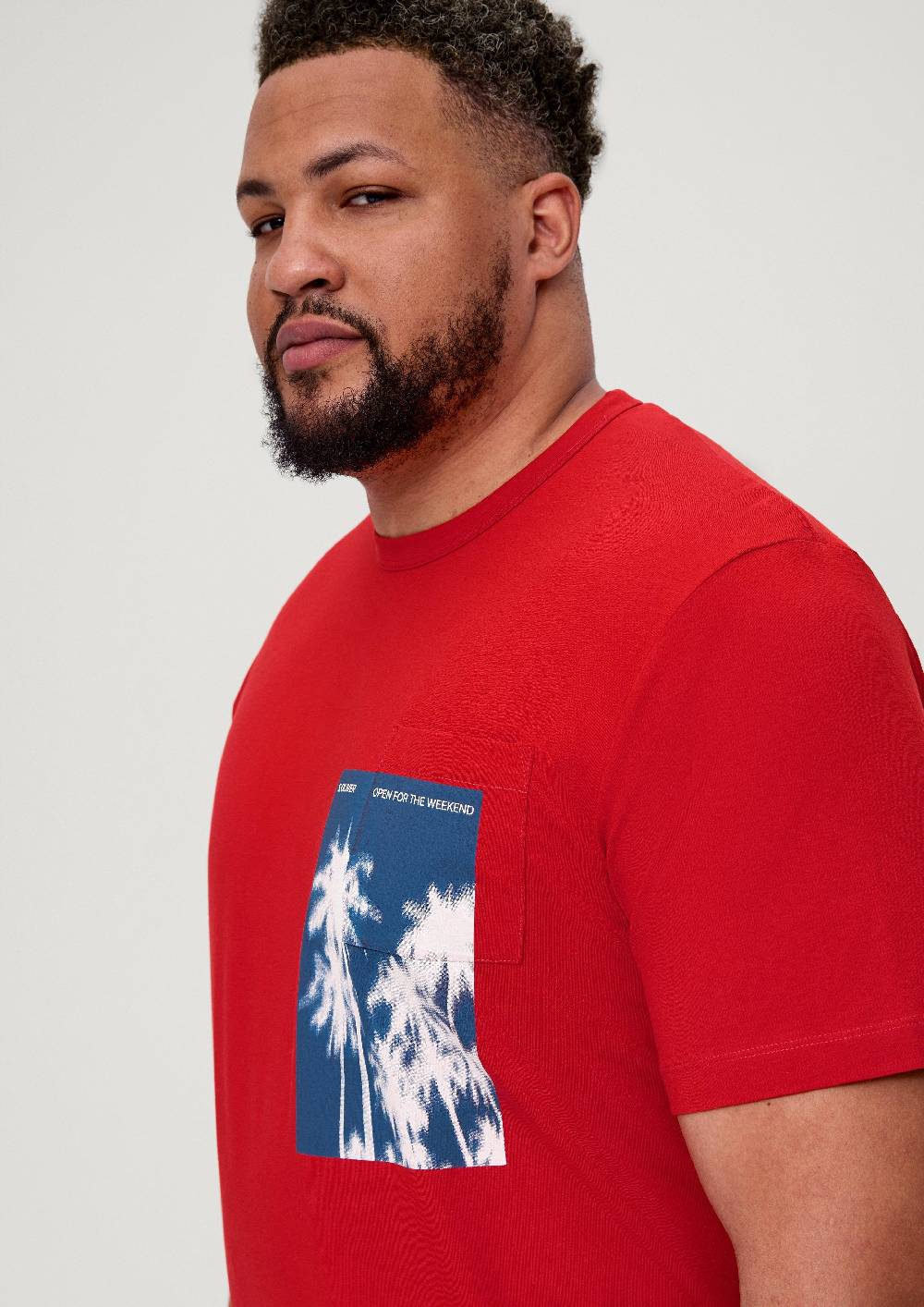 S.Oliver T-Shirt Aus Baumwollstretch