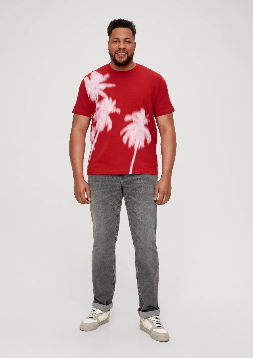 S.Oliver T-Shirt Aus Baumwollstretch