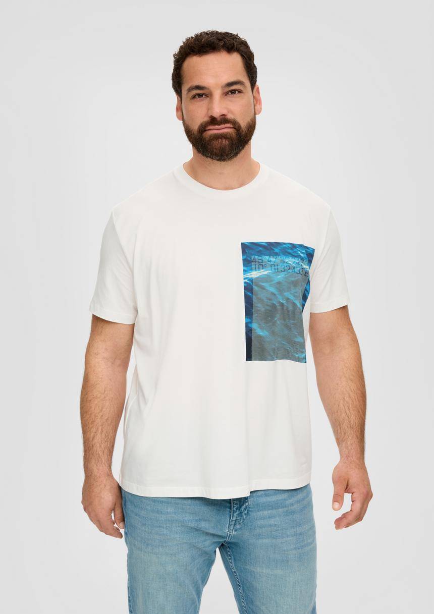 S.Oliver T-Shirt aus Baumwollstretch