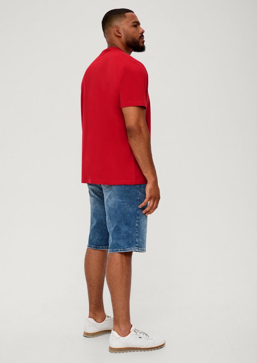 S.Oliver T-Shirt Aus Baumwollstretch
