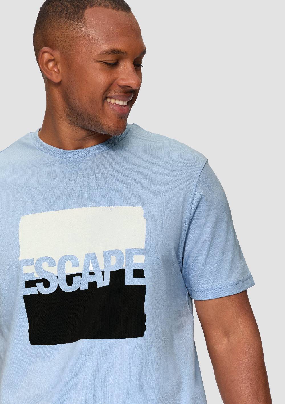 S.Oliver T-Shirt Aus Jersey Mit Frontprint