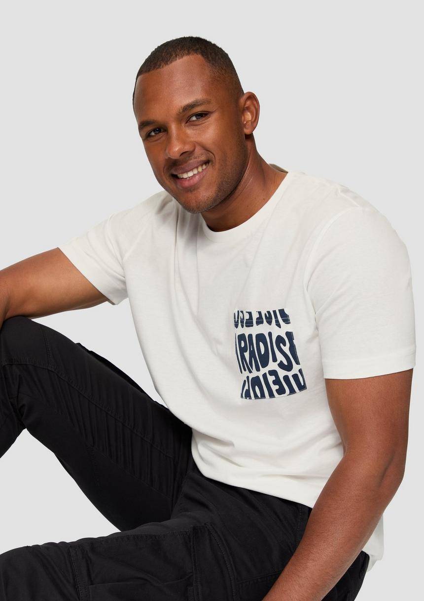 S.Oliver T-Shirt Aus Jersey Mit Print