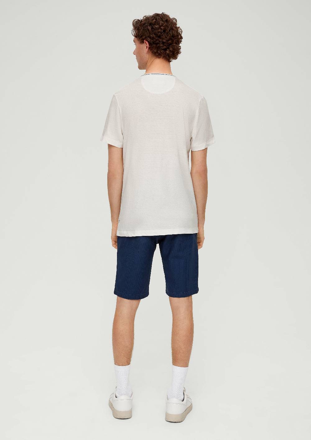 S.Oliver T-Shirt Aus Leinenmix