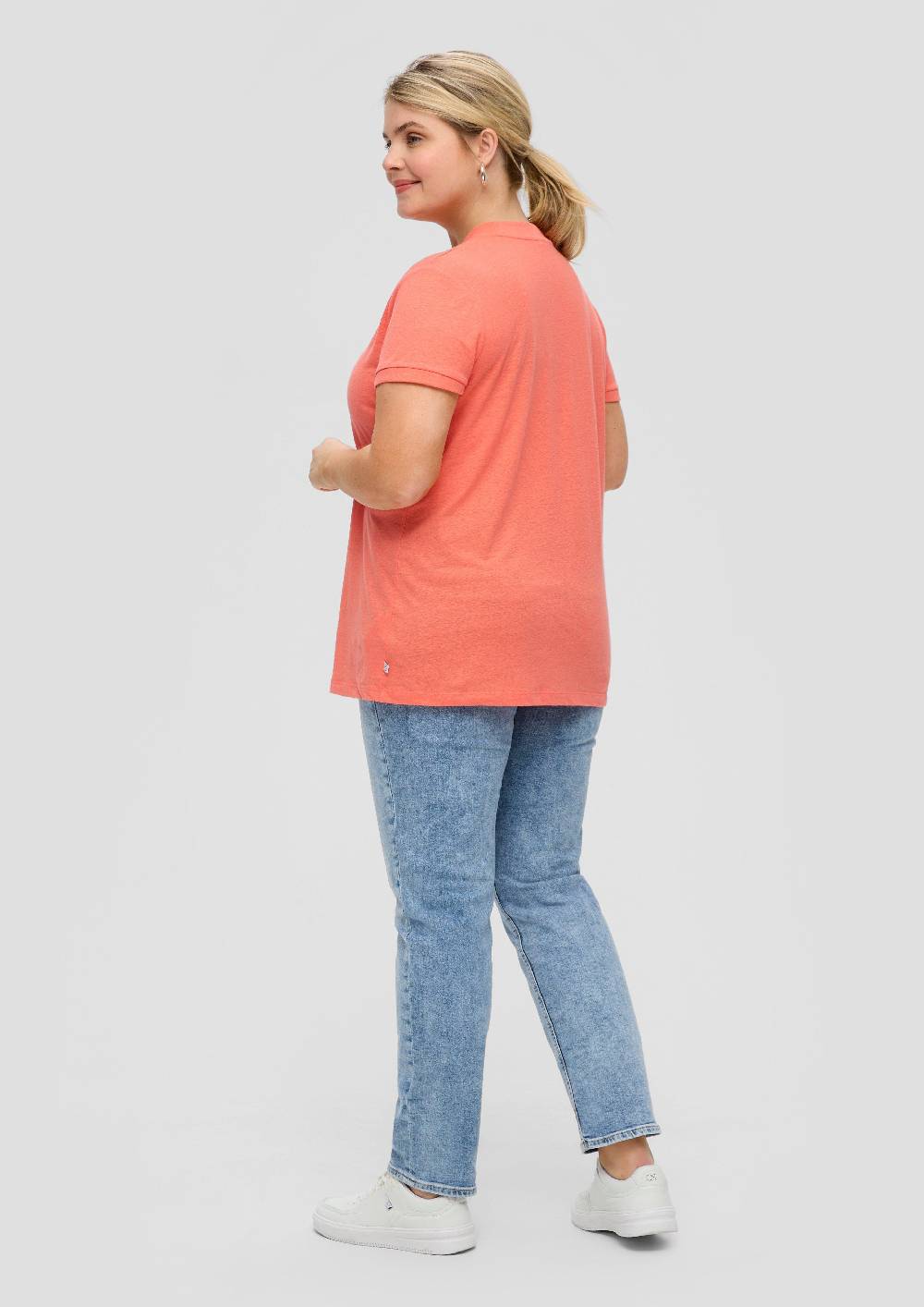 S.Oliver T-Shirt Aus Leinenmix