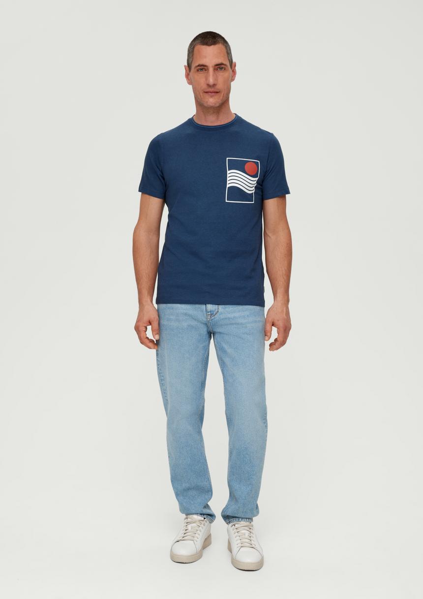 S.Oliver T-Shirt Aus Leinenmix