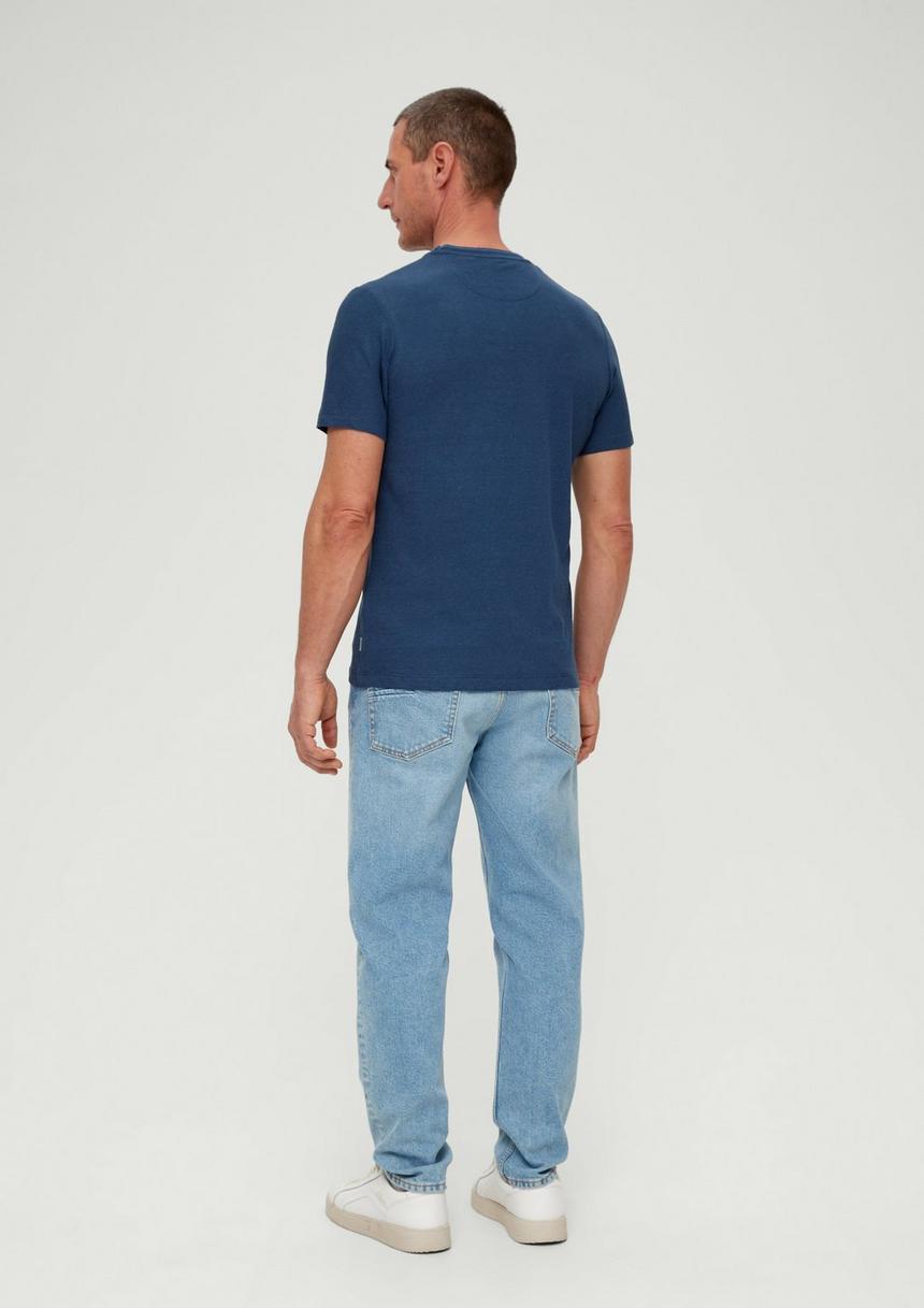S.Oliver T-Shirt Aus Leinenmix
