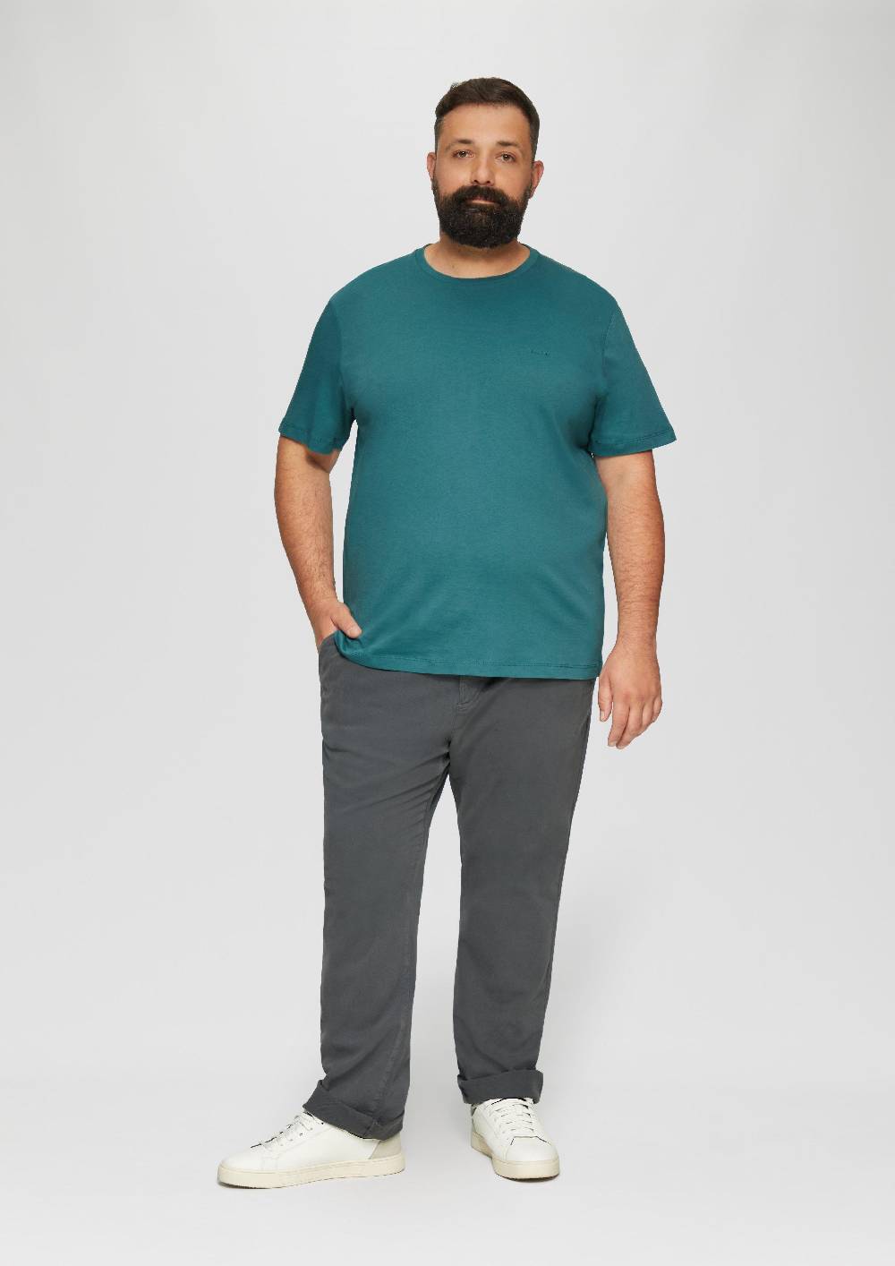 S.Oliver T-Shirt Aus Reiner Baumwolle