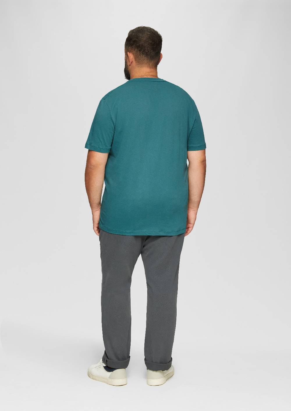 S.Oliver T-Shirt Aus Reiner Baumwolle