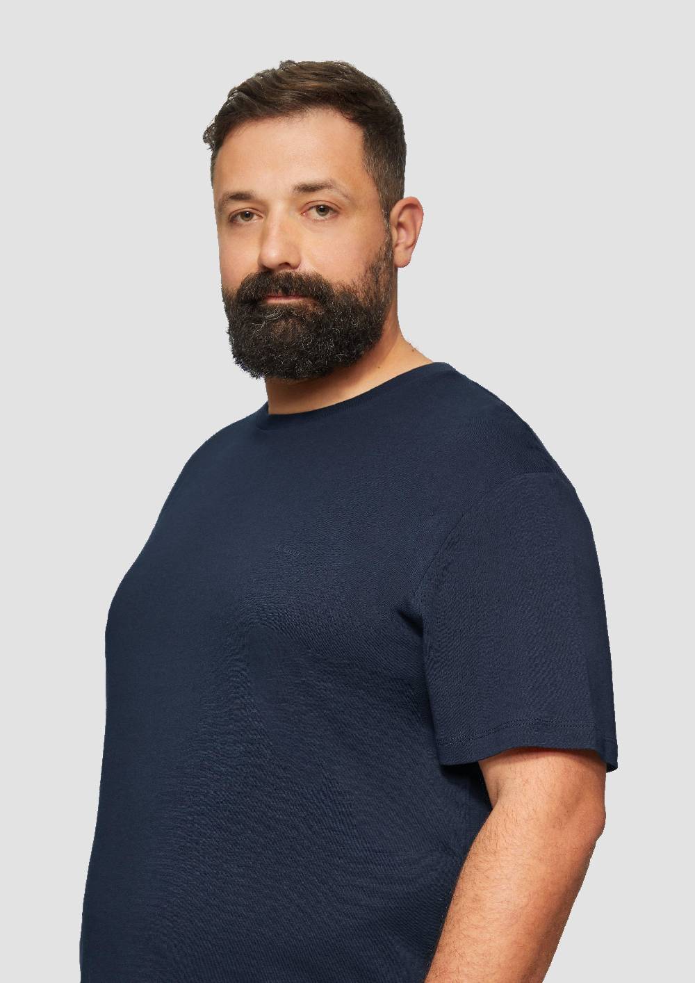 S.Oliver T-Shirt Aus Reiner Baumwolle