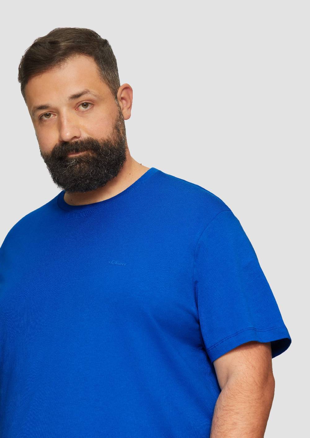 S.Oliver T-Shirt Aus Reiner Baumwolle