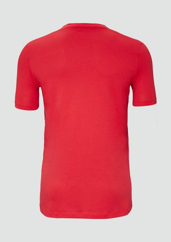 S.Oliver T-Shirt Aus Reiner Baumwolle