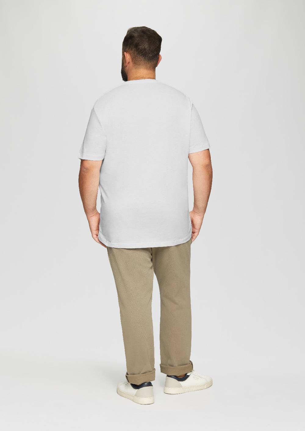 S.Oliver T-Shirt Aus Reiner Baumwolle