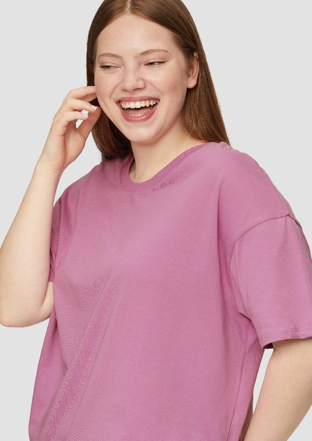 S.Oliver T-Shirt Aus Reiner Baumwolle