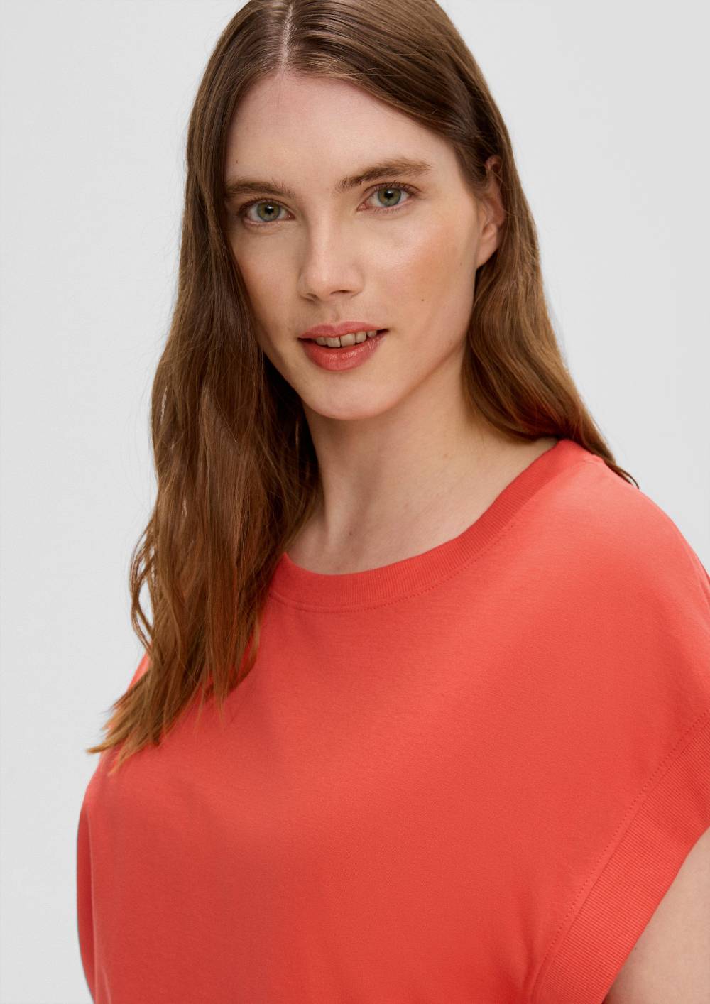 S.Oliver T-Shirt Aus Reiner Baumwolle
