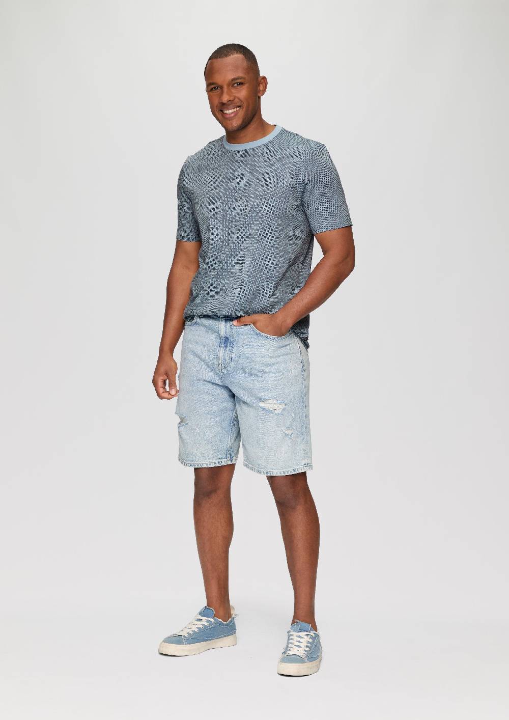 S.Oliver T-Shirt Mit All-over-Print