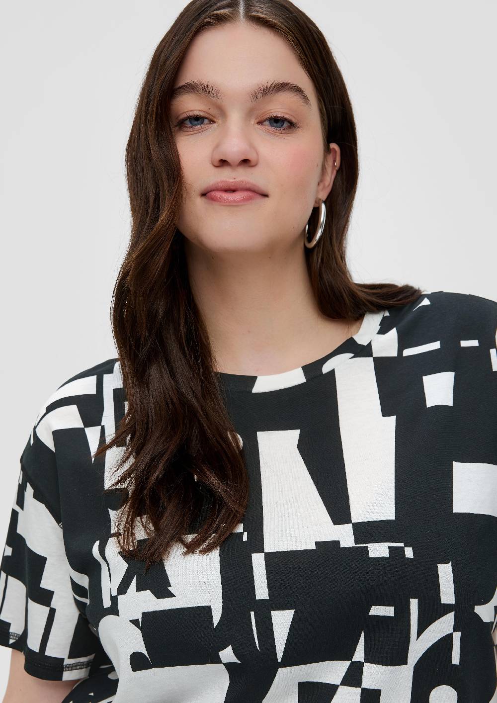 S.Oliver T-Shirt Mit All-over-Print