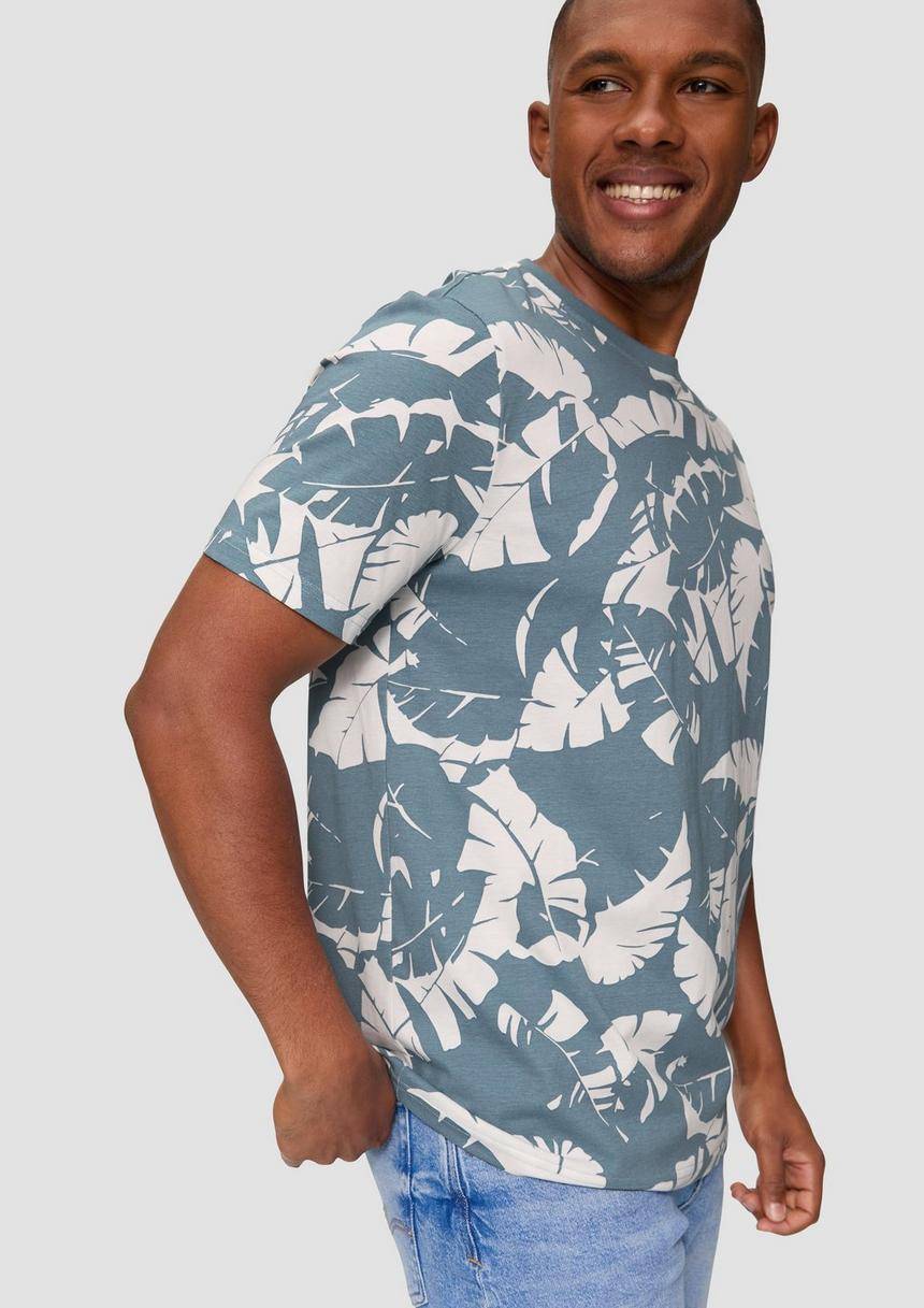 S.Oliver T-Shirt Mit All-over-Print