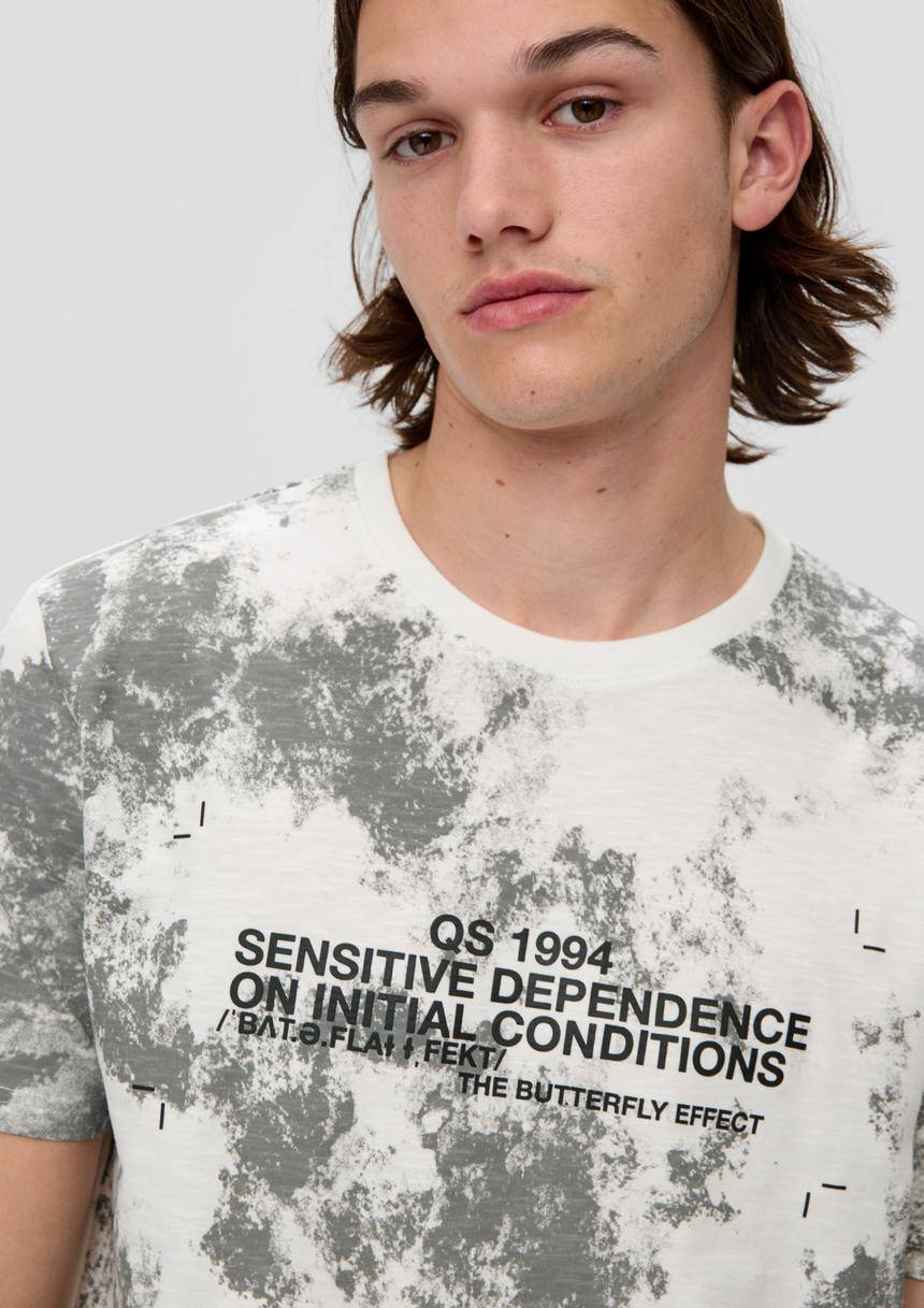 S.Oliver T-Shirt Mit All-over-Print