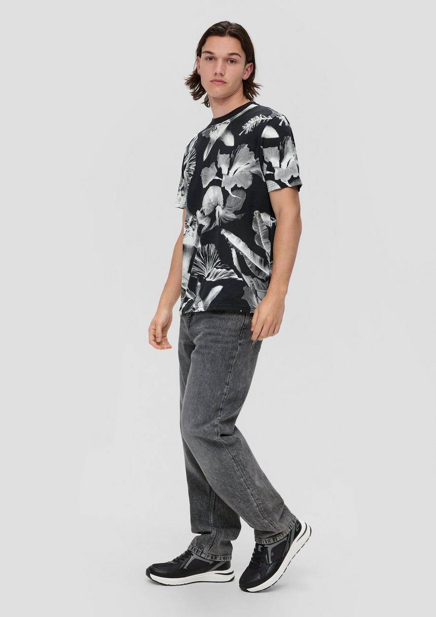 S.Oliver T-Shirt Mit All-over-Print