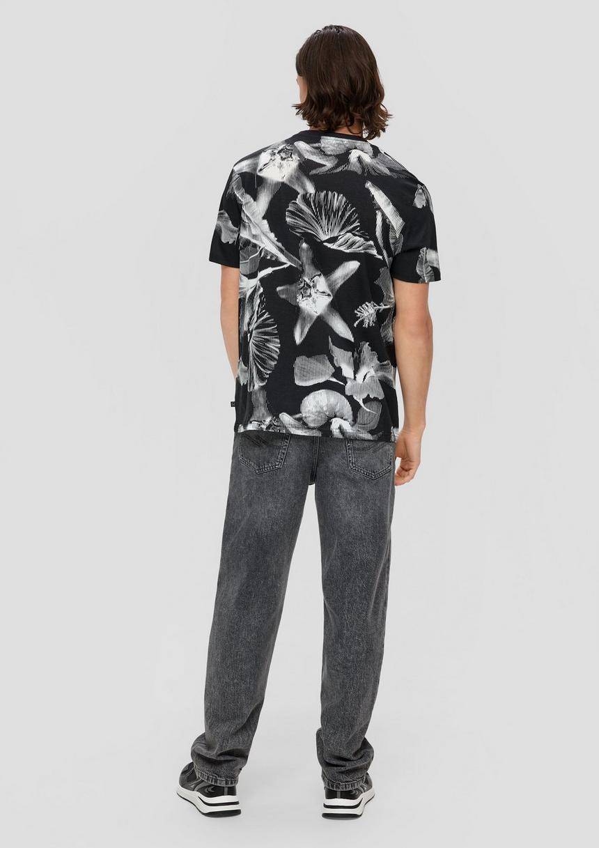S.Oliver T-Shirt Mit All-over-Print